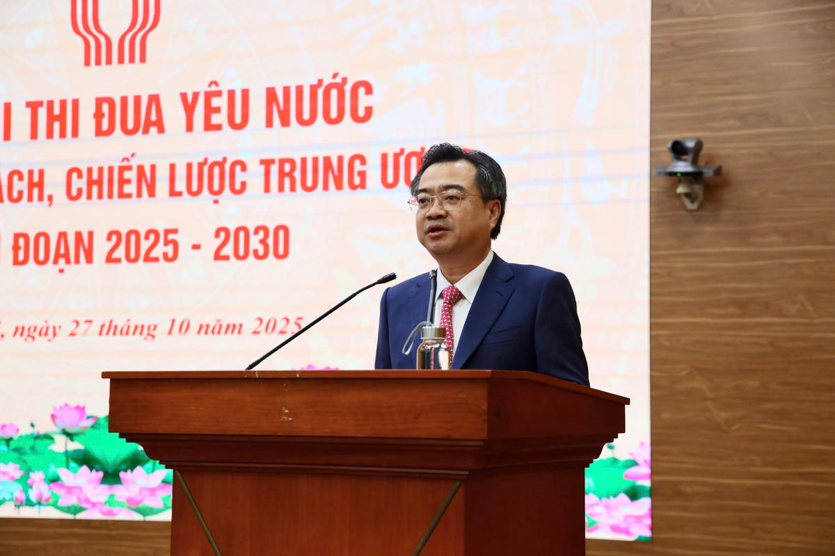 Ông Nguyễn Thanh Nghị phát biểu tại Đại hội.&nbsp;