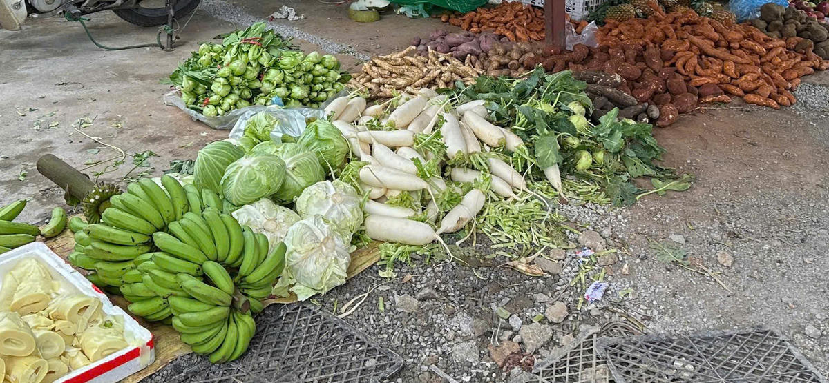 Sau mưa, bão rau xanh không được phong phú&nbsp;