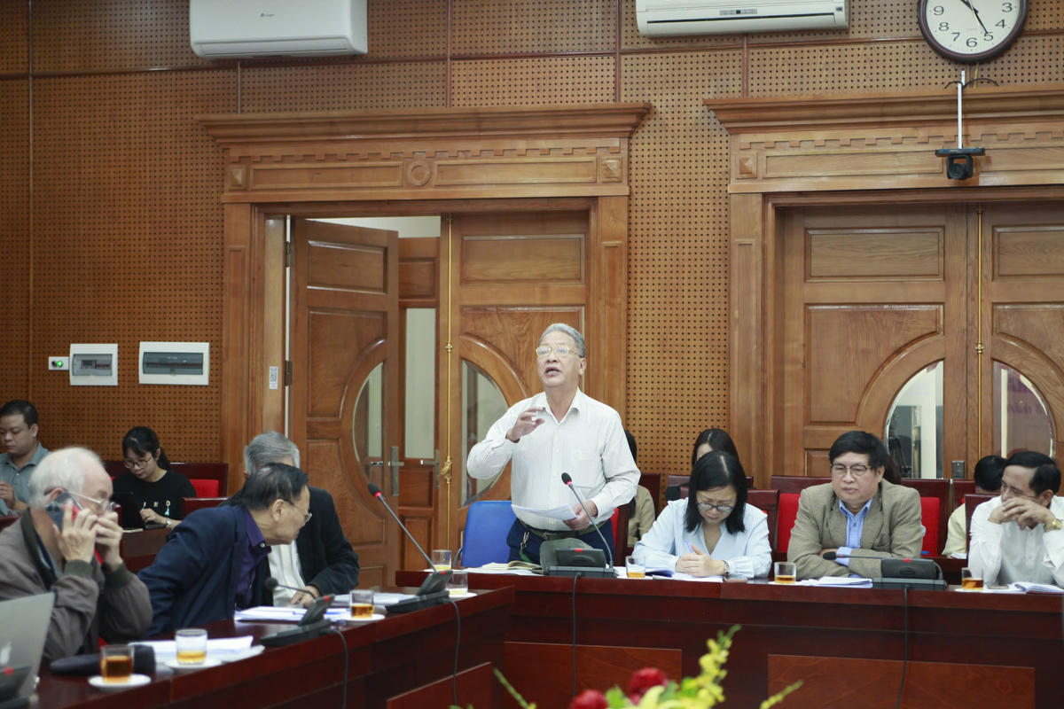 Các đại biểu đóng góp ý kiến tại hội nghị.&nbsp;