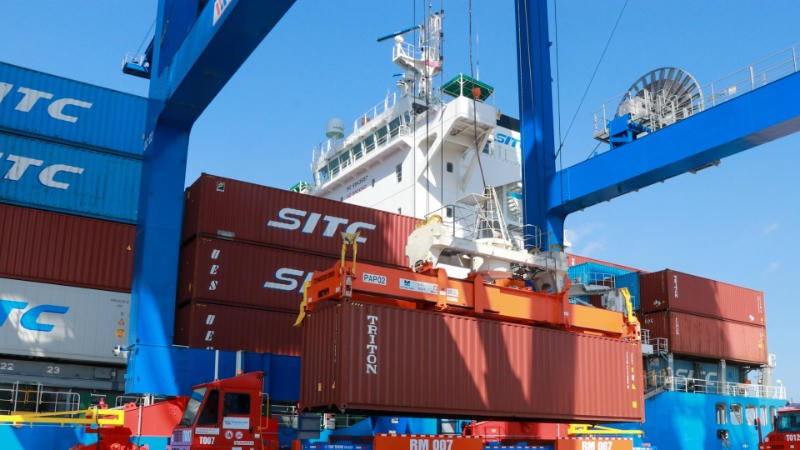 Phát triển logistics góp phần nâng sức cạnh tranh cho doanh nghiệp trên sàn thương mại điện tử.	Ảnh: Công Phong
