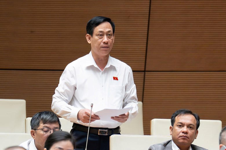 Đại biểu Mai Văn Hải. Ảnh: Quang Vinh.