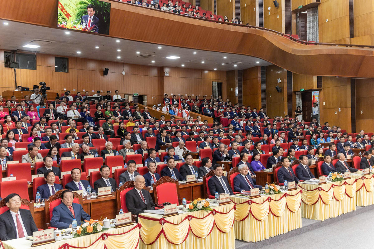 Đại biểu tham dự Đại hội. Ảnh: Quang Vinh.