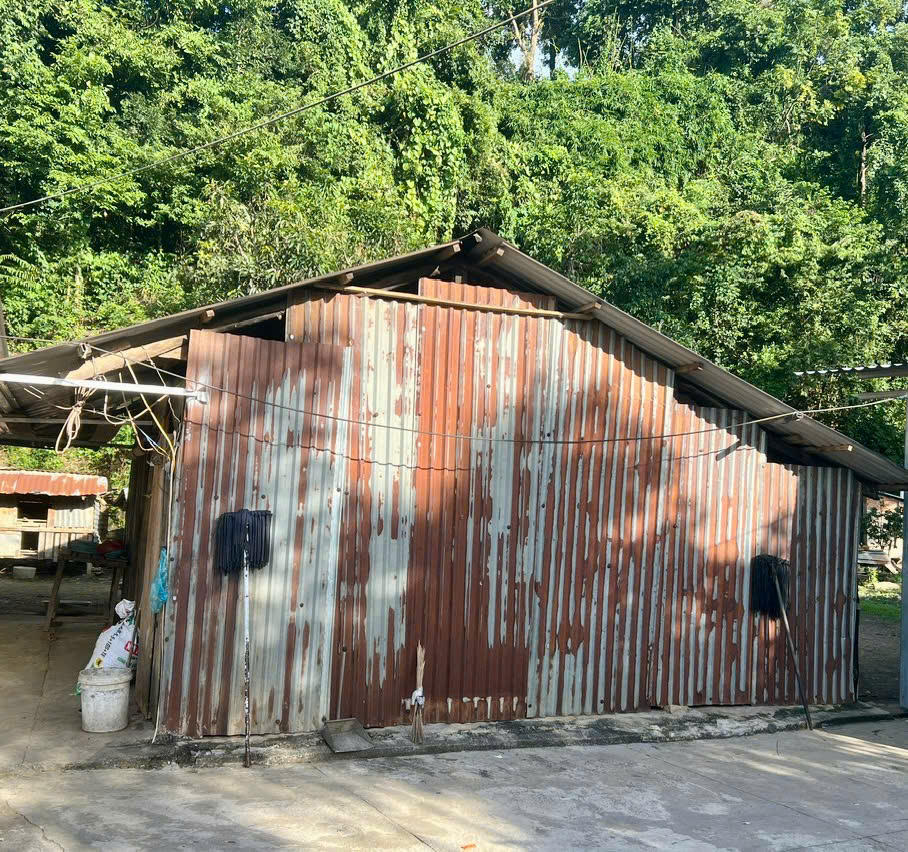 Căn nhà cũ trước đây của gia đình ông&nbsp;Nguyễn Văn Thất. Ảnh: NN.