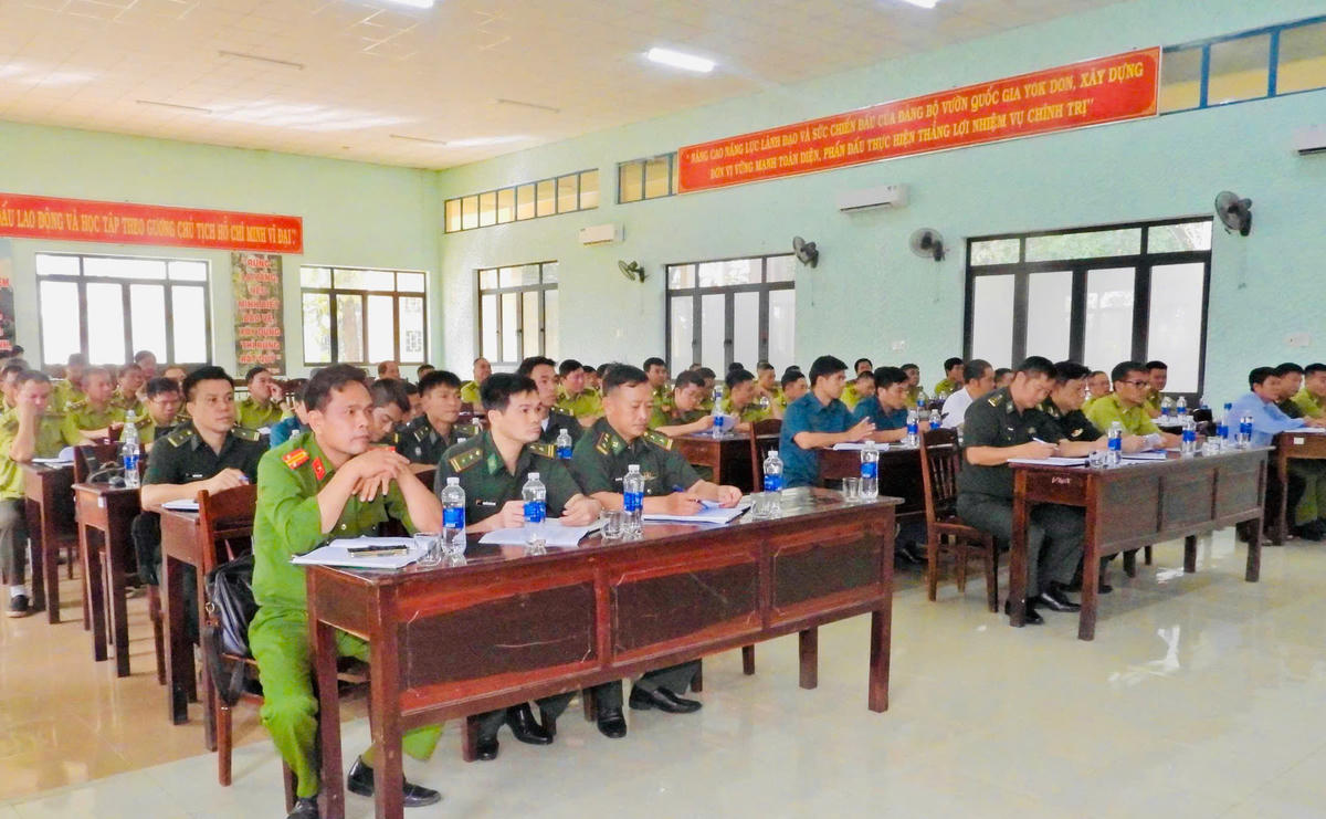 Các đại biểu dự hội nghị. Ảnh:VQG.