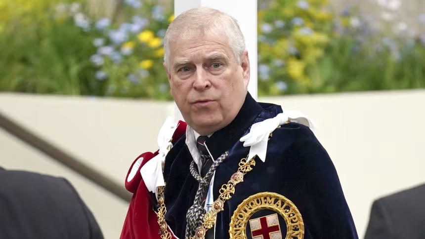 Ông Andrew Mountbatten Windsor tại lễ đăng quang của Vua Charles III vào tháng 5/2023.