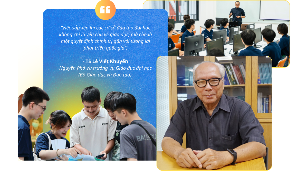 Đại học Việt Nam trước bước ngoặt đổi mới - Bài 1: Sáp nhập không chỉ là tái cơ cấu hệ thống