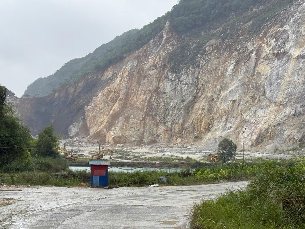 Sau khi bị xử phạt, Công ty Vissai Ninh Bình đã dừng khai thác vào khu vực có khối tài nguyên 2-333. Ảnh: Đình Minh