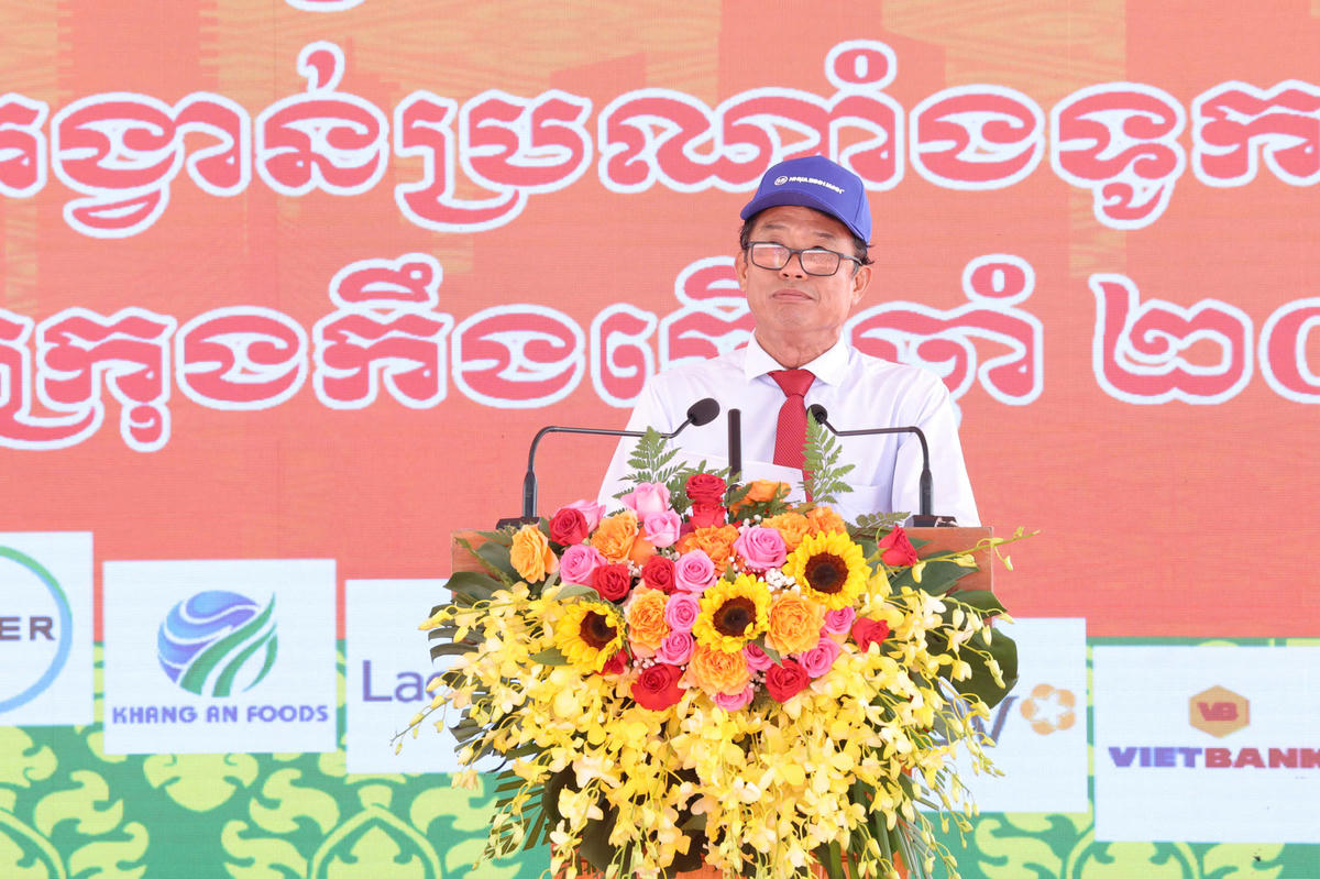 Ông Nguyễn Văn Khởi - Phó Chủ tịch UBND TP Cần Thơ phát biểu khai mạc. Ảnh: M.T.