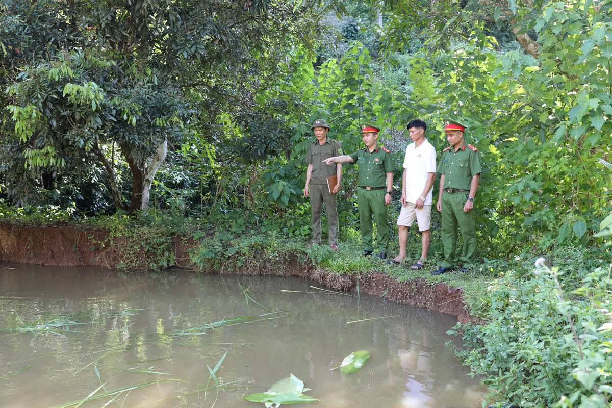 Cuộc sống của ông Tòng Văn Doa đã có nhiều đổi thay sau khi mãn hạn tù trở về địa phương. Ảnh: C.T.