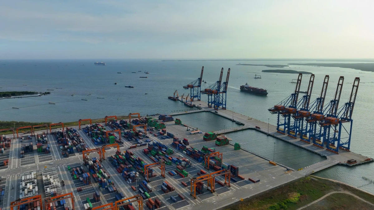 Cụm cảng Cái Mép - Thị Vải. Ảnh: M.C