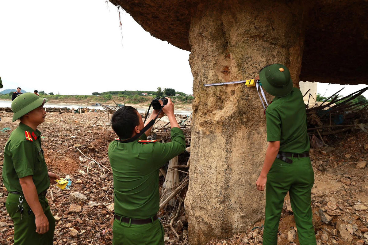 Công an tỉnh Phú Thọ vào cuộc điều tra sự cố cầu Sông Lô