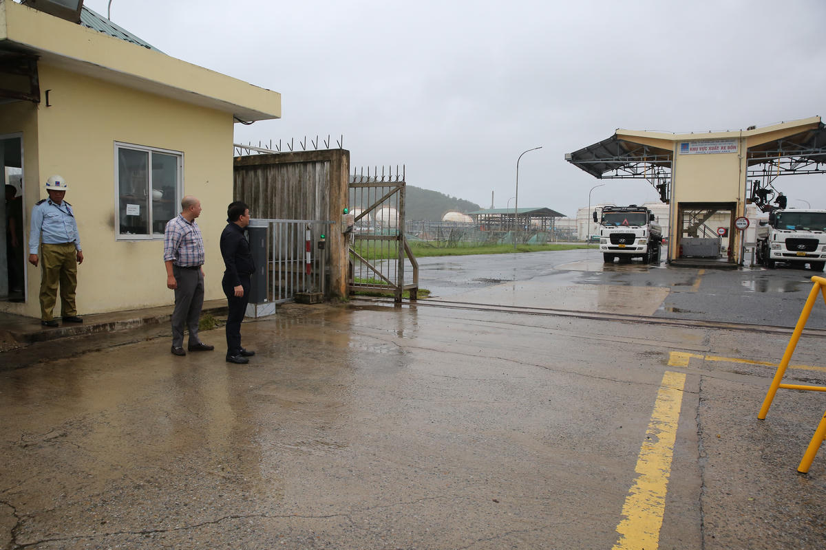 Ứng phó bão số 13, BSR đảm bảo an toàn cho con người và vận hành nhà máy