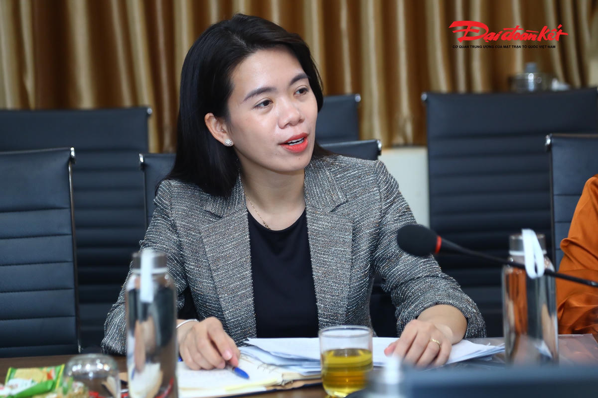 Tiến sĩ Nguyễn Hoàng Anh, Phó Trưởng ban Tuyên giáo, cơ quan UBTƯ MTTQ Việt Nam, thành viên Hội đồng thẩm định.