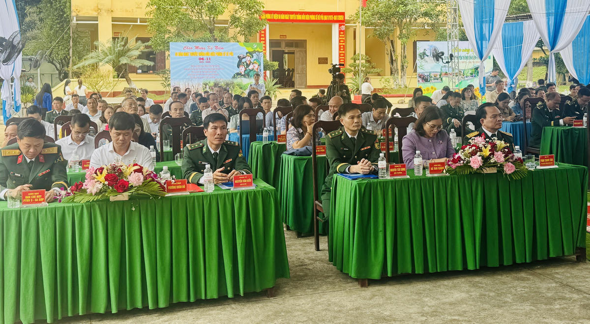 Các đại biểu về dự. Ảnh: Thanh Nga.