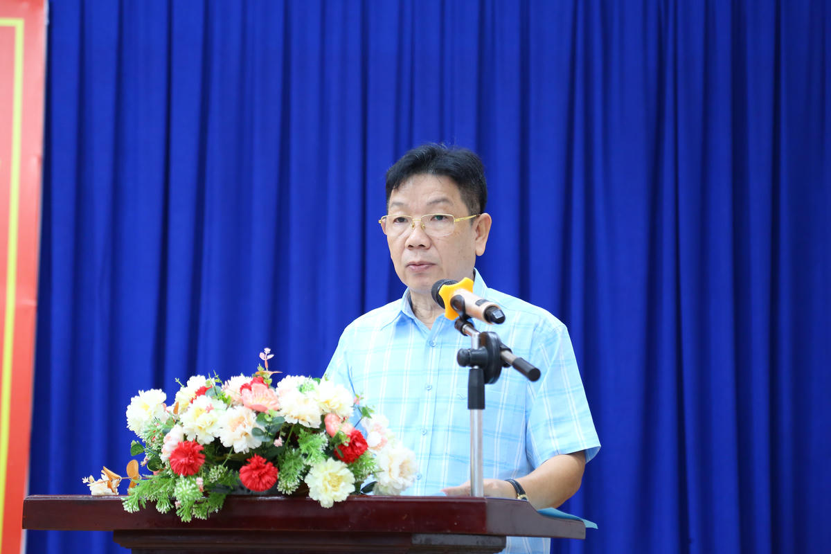 Ông Nguyễn Văn Tâm – Chi cục trưởng Chi cục Thuỷ sản và Kiểm ngư An Giang. (ảnh: Thanh Tiến)