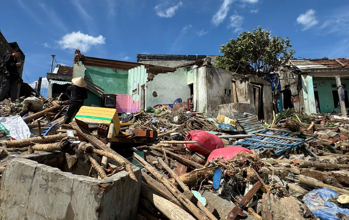 Gia Lai: Khẩn trương khắc phục hậu quả bão số 13