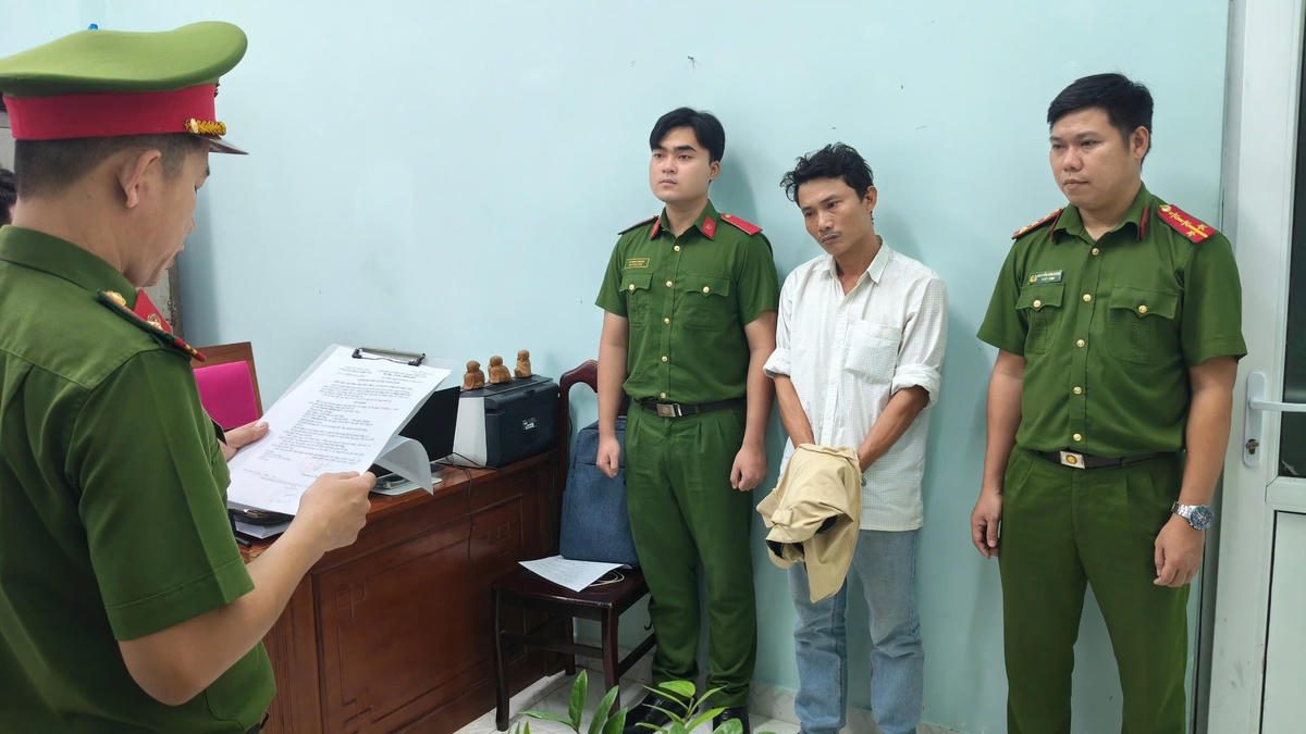 Quý bị khởi tố, tạm giam. Ảnh: Nguyễn Tú.