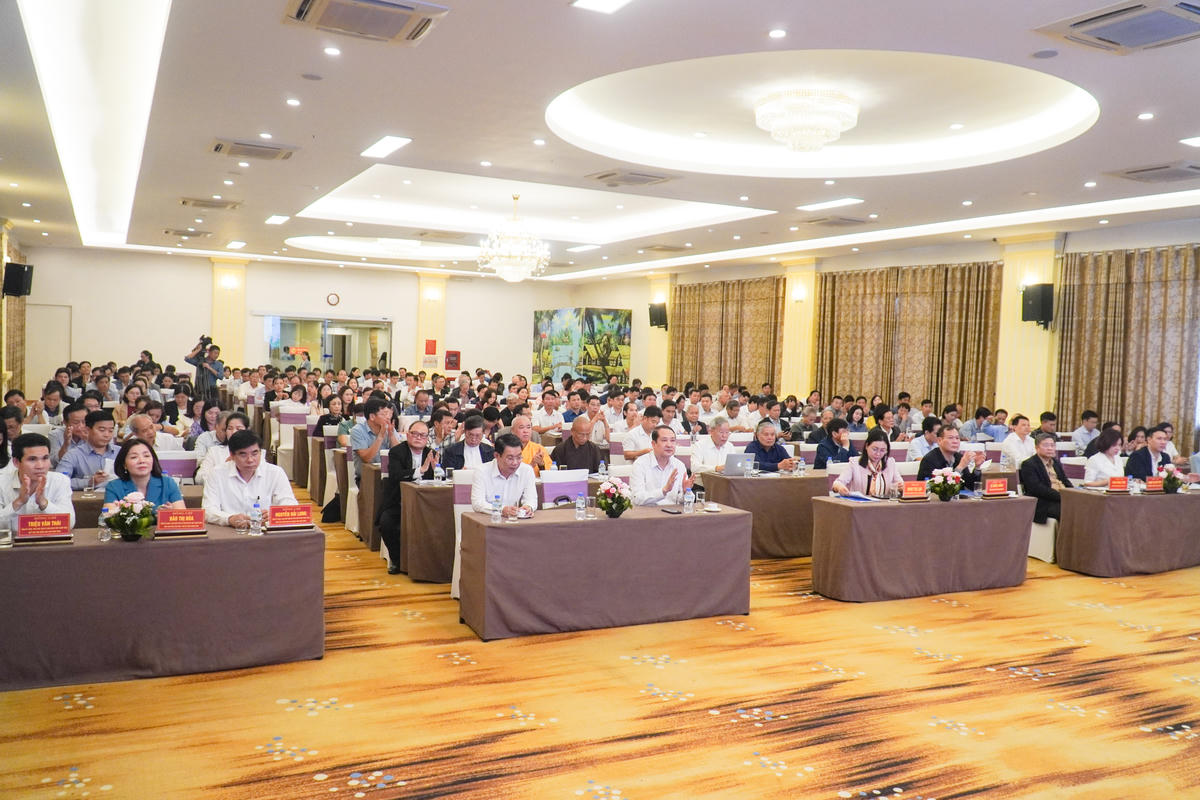 Các đại biểu dự hội nghị. Ảnh: Đình Minh