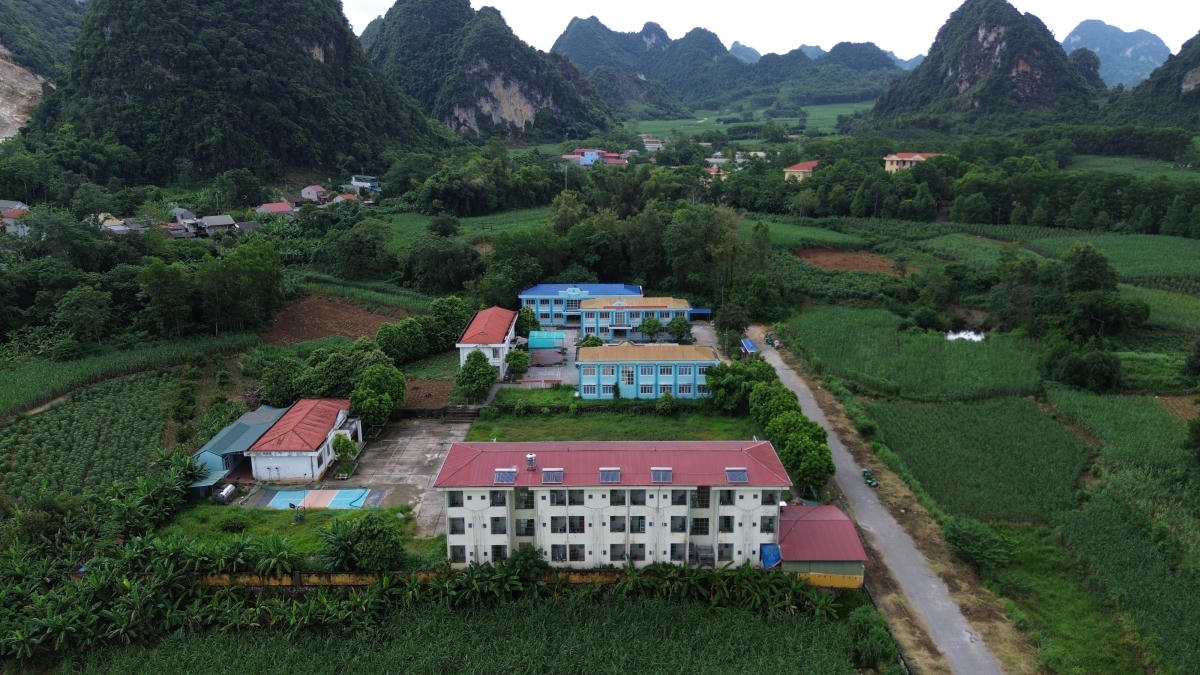 100 trường phổ thông nội trú liên cấp tại các xã biên giới đất liền sẽ đồng loạt được khởi công vào ngày 9/11. Ảnh: VPG