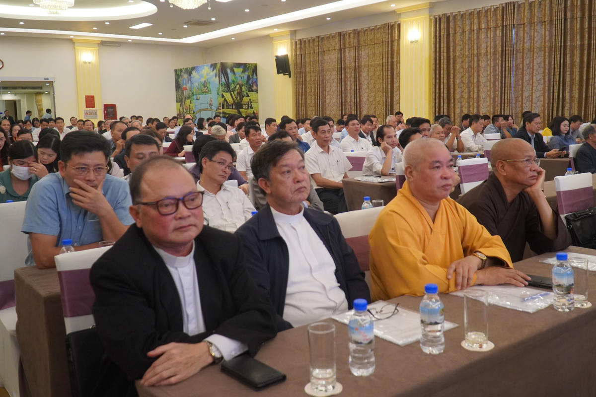 Dự kiến, đại hội sẽ hiệp thương, cử 118 ủy viên tham gia Ủy ban MTTQ tỉnh Ninh Bình khóa I, nhiệm kỳ 2025 - 2030. Ảnh: Đình Minh.