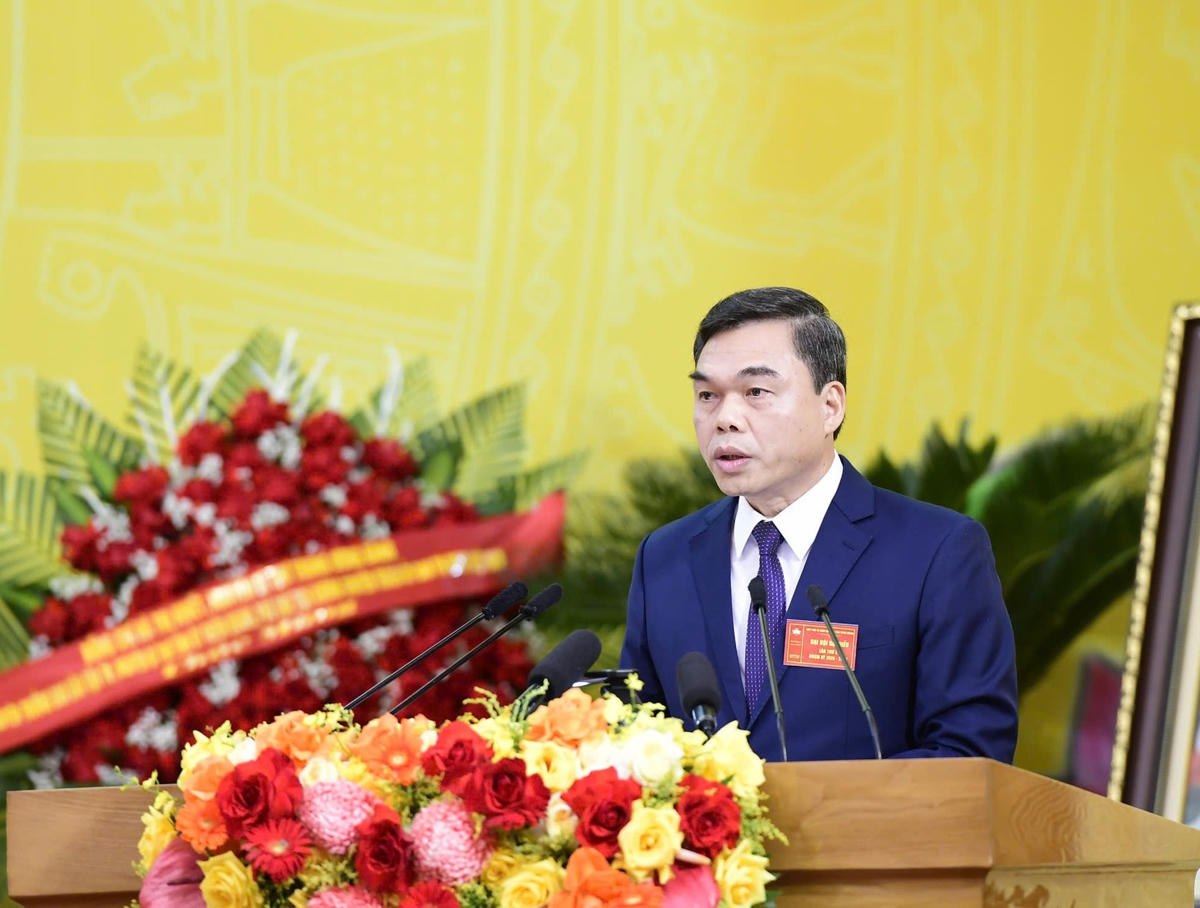 Ông Ma Thế Hồng, Phó Bí thư Tỉnh ủy, Chủ tịch Ủy ban MTTQ Việt Nam tỉnh Tuyên Quang. Ảnh: M.T.