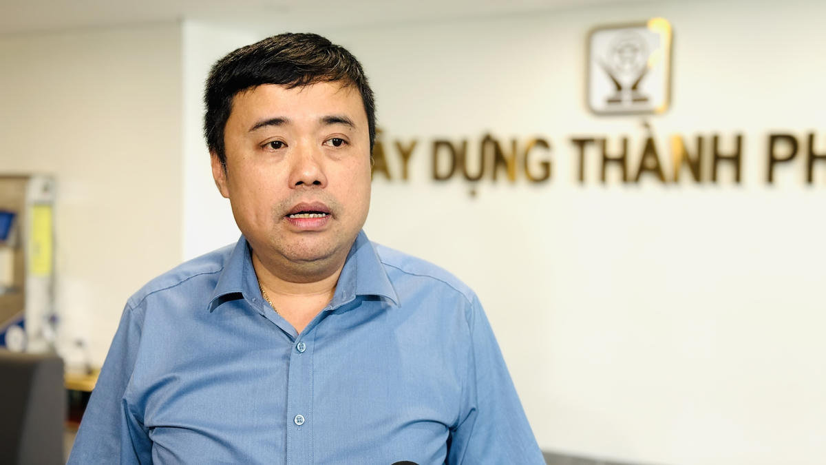 Ông Phan Trường Thành - Trưởng phòng Tài chính - Đầu tư, Sở Xây dựng Hà Nội.