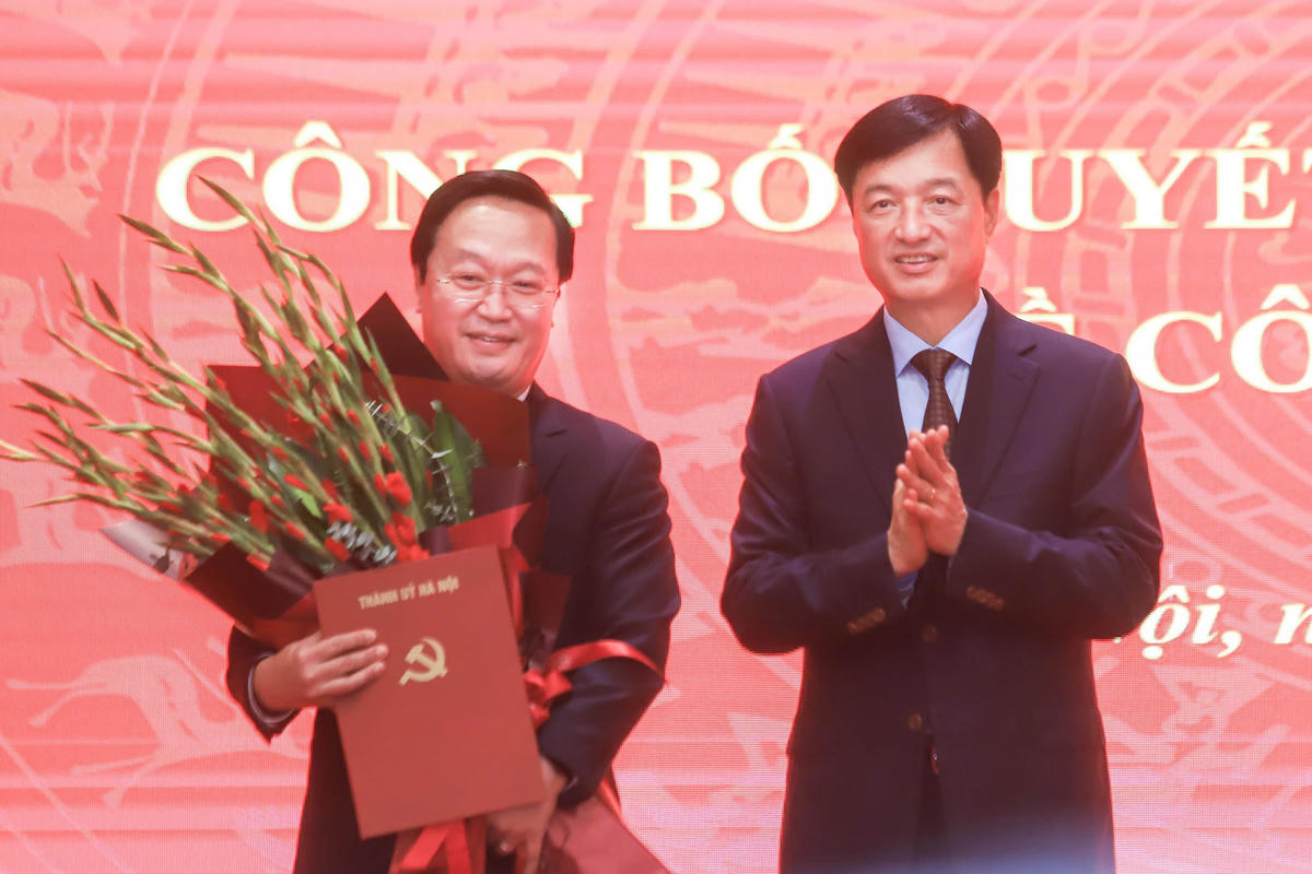 Bí thư Tỉnh ủy Nghệ An được chỉ định giữ chức Phó Bí thư Thành ủy Hà Nội
