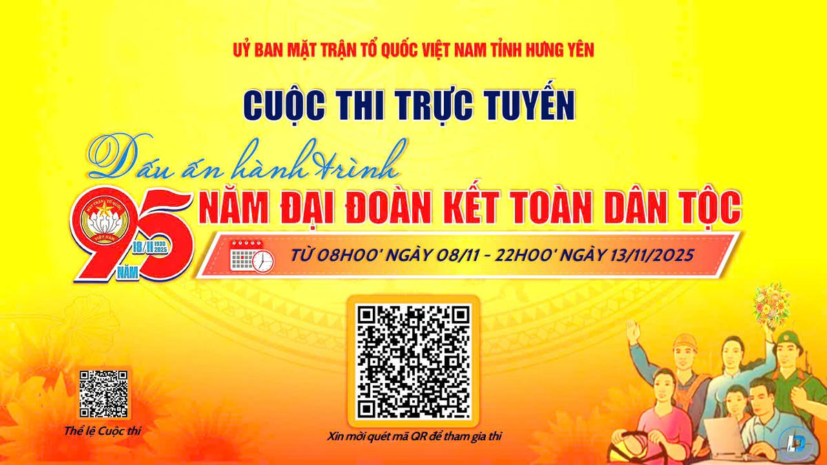 Cuộc thi được tổ chức hoàn toàn trực tuyến trên nền tảng Microsoft Forms 365.