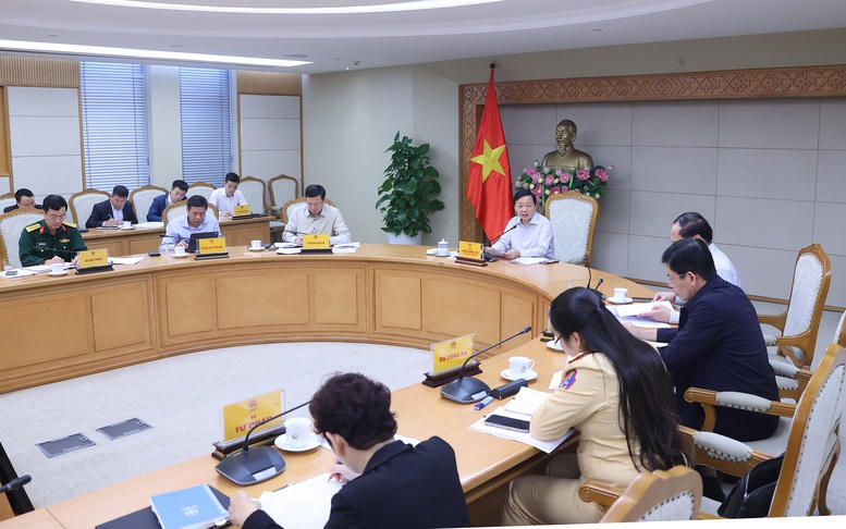 Quang cảnh cuộc họp.&nbsp;Ảnh: Minh Khôi