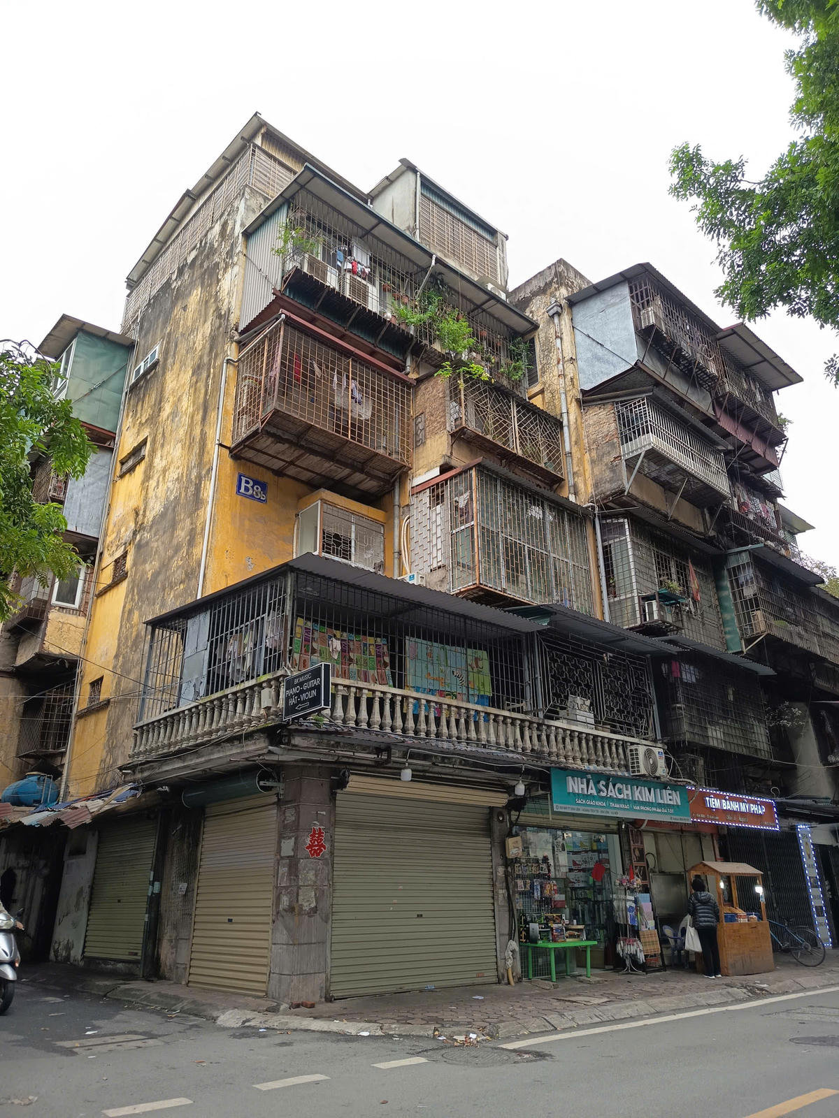 Khu tập thể Kim Liên – một trong những biểu tượng kiến trúc hiện đại đầu tiên của Hà Nội giai đoạn kiến thiết đô thị. Ảnh: Phạm Sỹ.