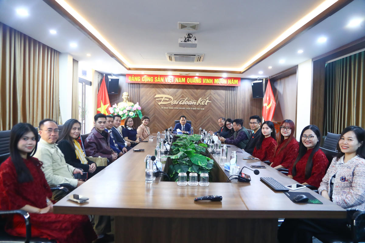 Quang cảnh buổi tổng kết chương trình “Tự hào Tổ quốc tôi”.