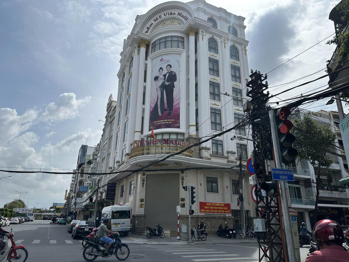 Thẩm mỹ viện Mailisa Cần Thơ vào trưa 13/11. (ảnh: HT)