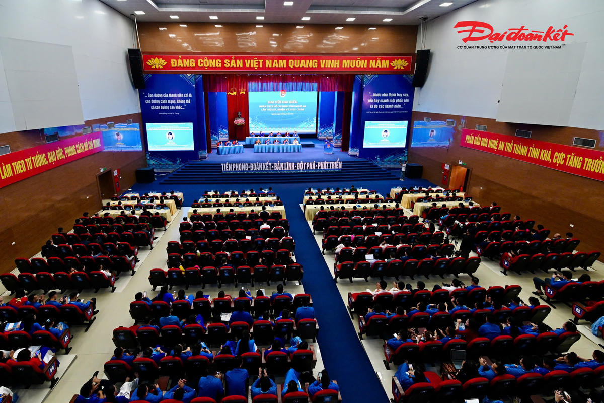 Đại hội đại biểu Đoàn TNCS Hồ Chí Minh tỉnh Nghệ An: Xung kích chuyển đổi số, tiên phong trong đổi mới sáng tạo