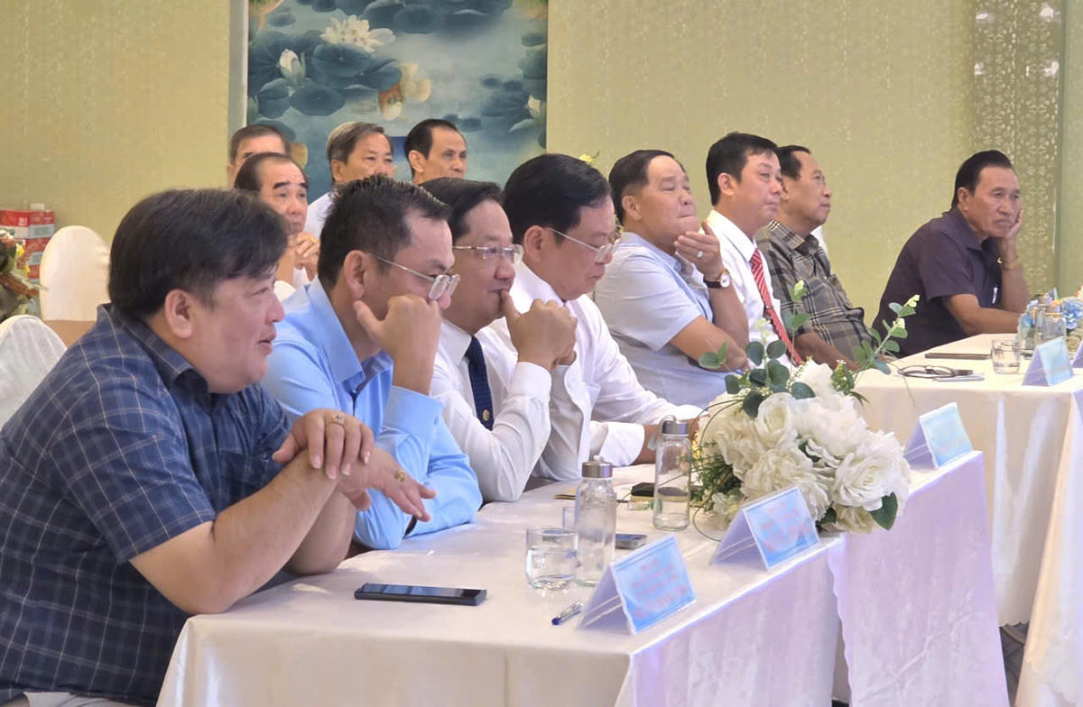 Đại biểu dự gặp mặt. Ảnh: Nguyên Du