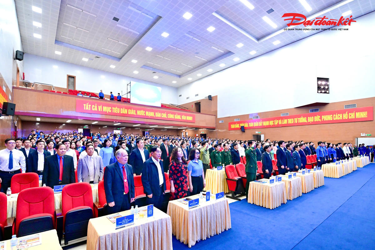 Các đại biểu tham dự Đại hội đại biểu Đoàn TNCS Hồ Chí Minh tỉnh Nghệ An nhiệm kỳ 2025-2030. Ảnh: ĐB