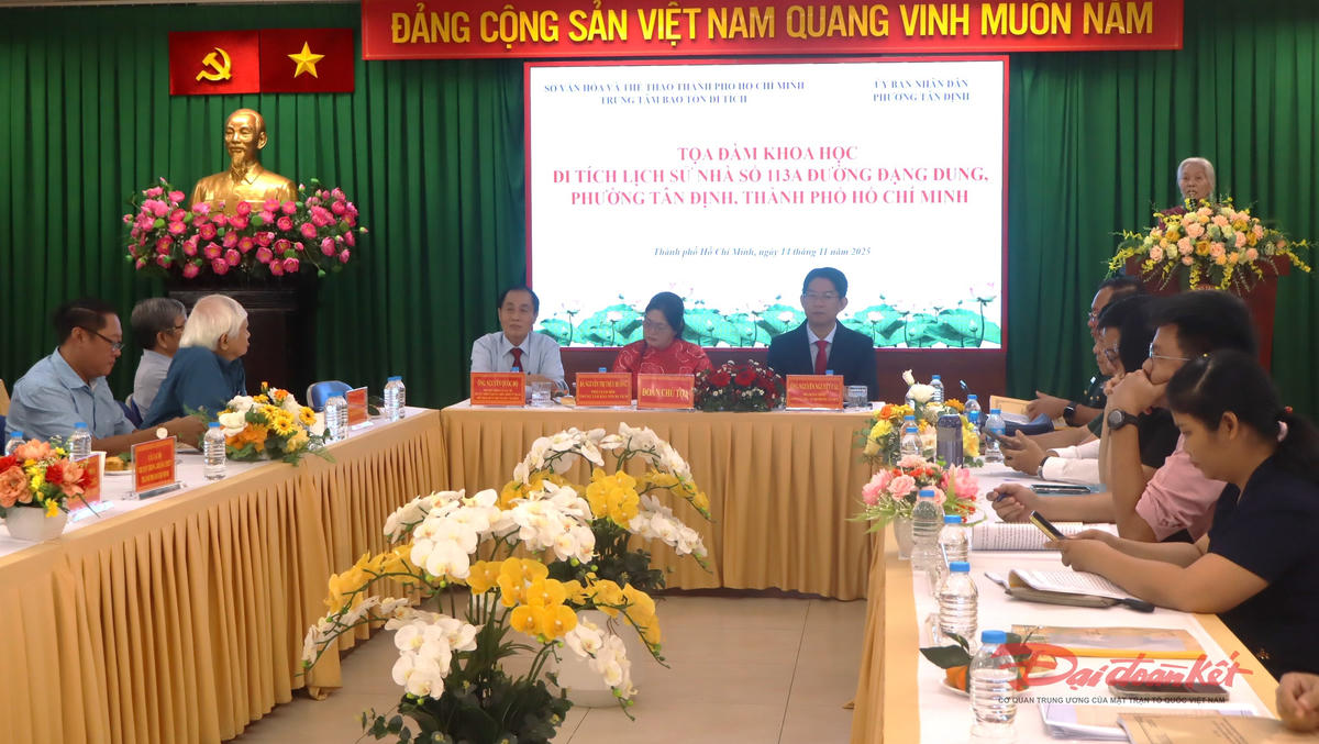 Quang cảnh buổi toạ đàm khoa học. Ảnh: Hồng Phúc.&nbsp;