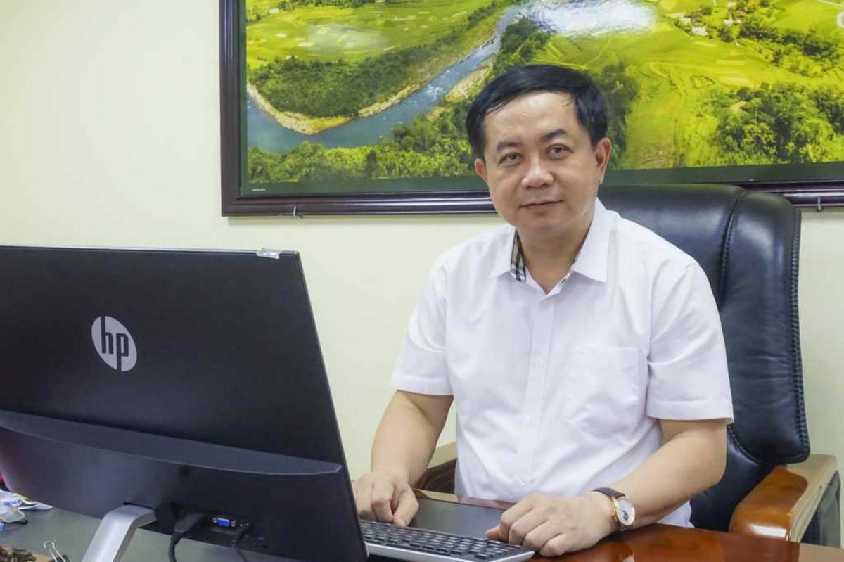 Ông Mai Vũ Tuấn -&nbsp; Tân Trưởng Ban Quản lý di sản thế giới vịnh Hạ Long - Yên Tử. Ảnh: Hùng Sơn.