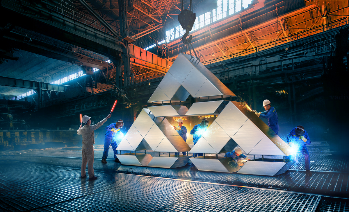 Hòa Phát lọt TOP 10 Doanh nghiệp lớn nhất Việt Nam. Ảnh: HPG.. 