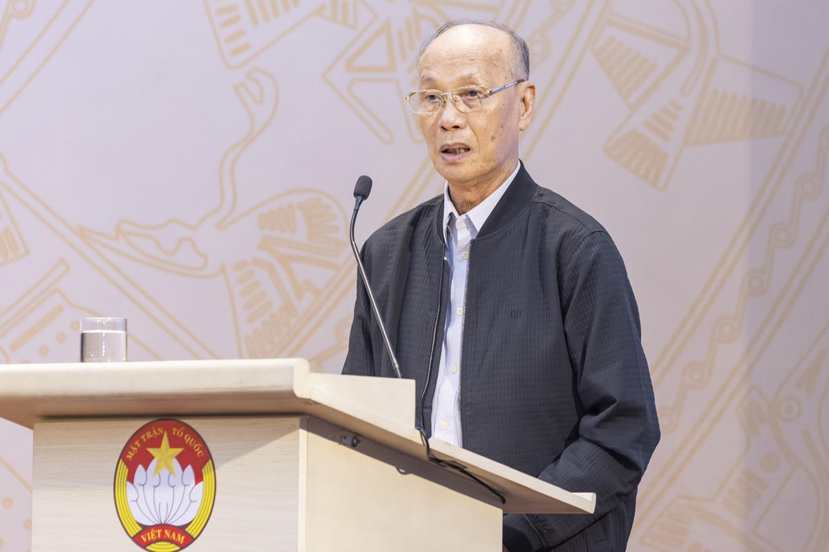 GS.TS Trần Ngọc Đường. Ảnh: Quang Vinh.