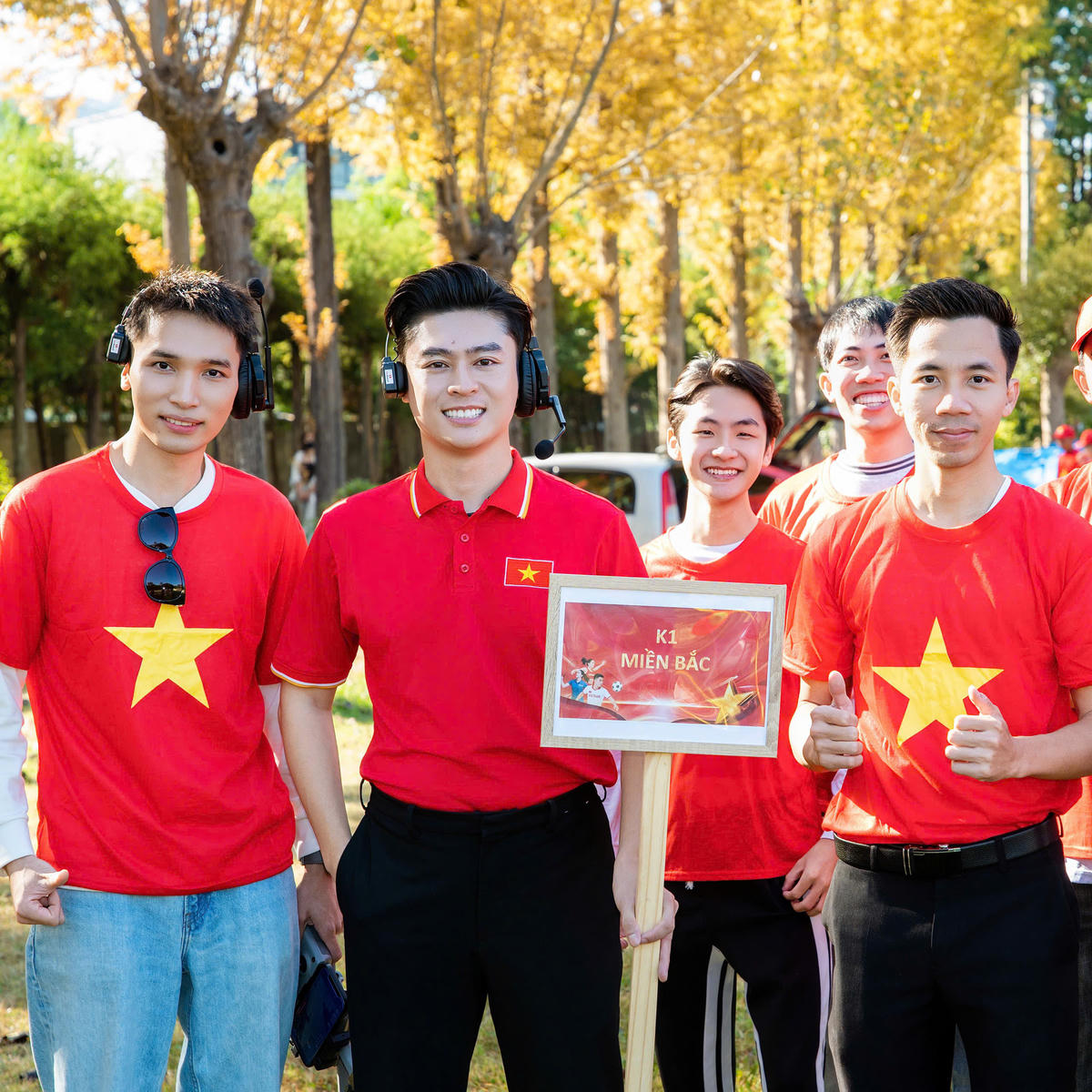 Cộng đồng người Việt Nam ở Kyushu tham gia ngày hội. 