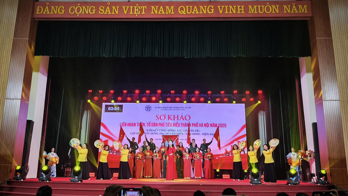 Một tiết mục tại vòng sơ khảo