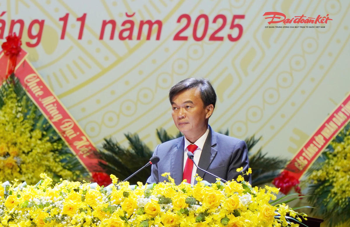 Ông Nguyễn Chiến Thắng tái cử Chủ tịch Ủy ban MTTQ Việt Nam tỉnh Quảng Trị, nhiệm kỳ 2025–2030. Ảnh: X.T.