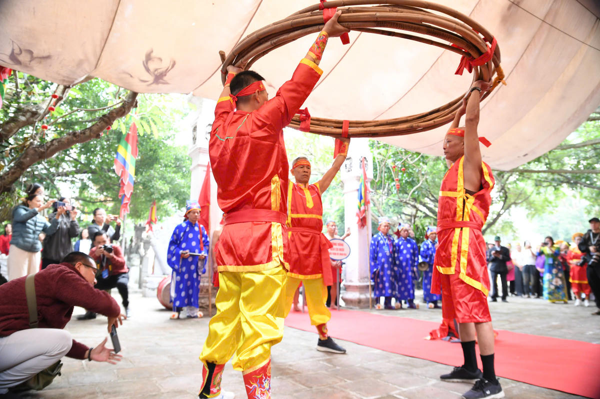 Nghi lễ và trò chơi kéo co là thực hành văn hóa mang tính nghi lễ, được sáng tạo và thực hành ở nhiều nơi trên thế giới, đặc biệt là khu vực Đông Bắc Á và Đông Nam Á. Ảnh: Phạm Sỹ.