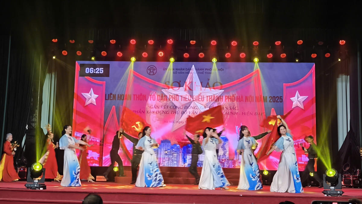 các tiết mục văn nghệ quần chúng đã làm nên sức hút cho liên hoan