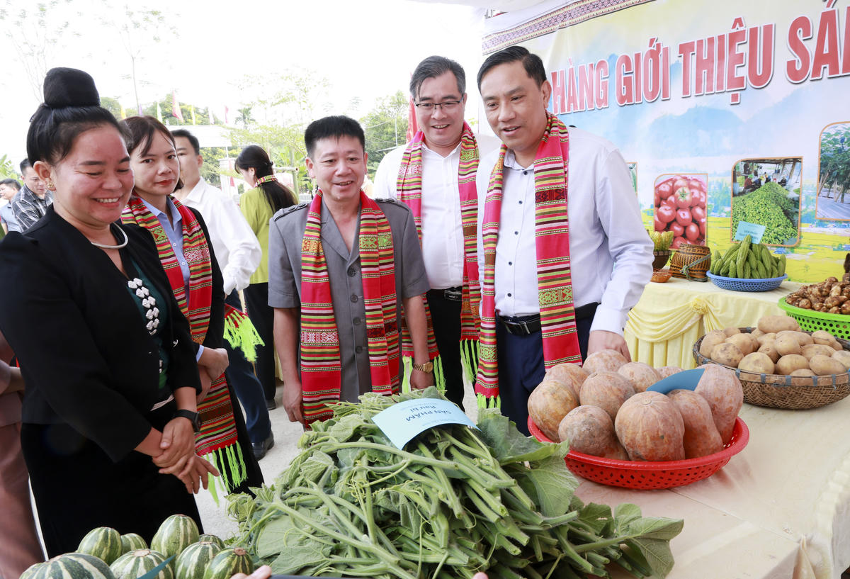 Sản vật sạch ở Nậm Tọ