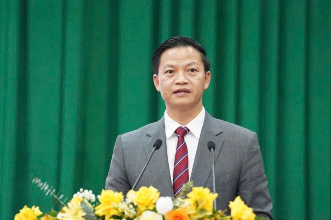 Ông Vương Quốc Tuấn, Chủ tịch UBND tỉnh Thái Nguyên. Ảnh: TN.