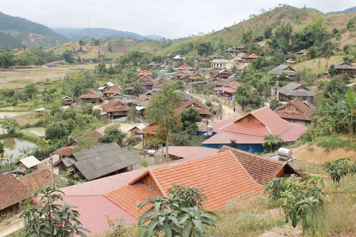 Một góc xã Púng Bánh, tỉnh Sơn La. Ảnh: Tùng Nguyên. 