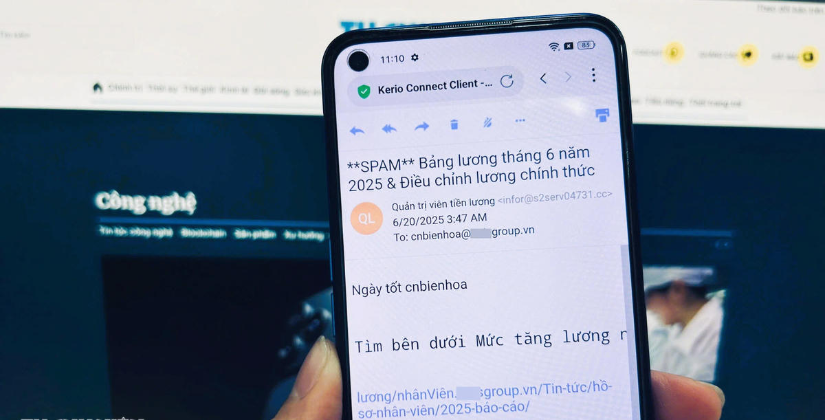 Lừa đảo qua email với những cái bẫy hoàn hảo