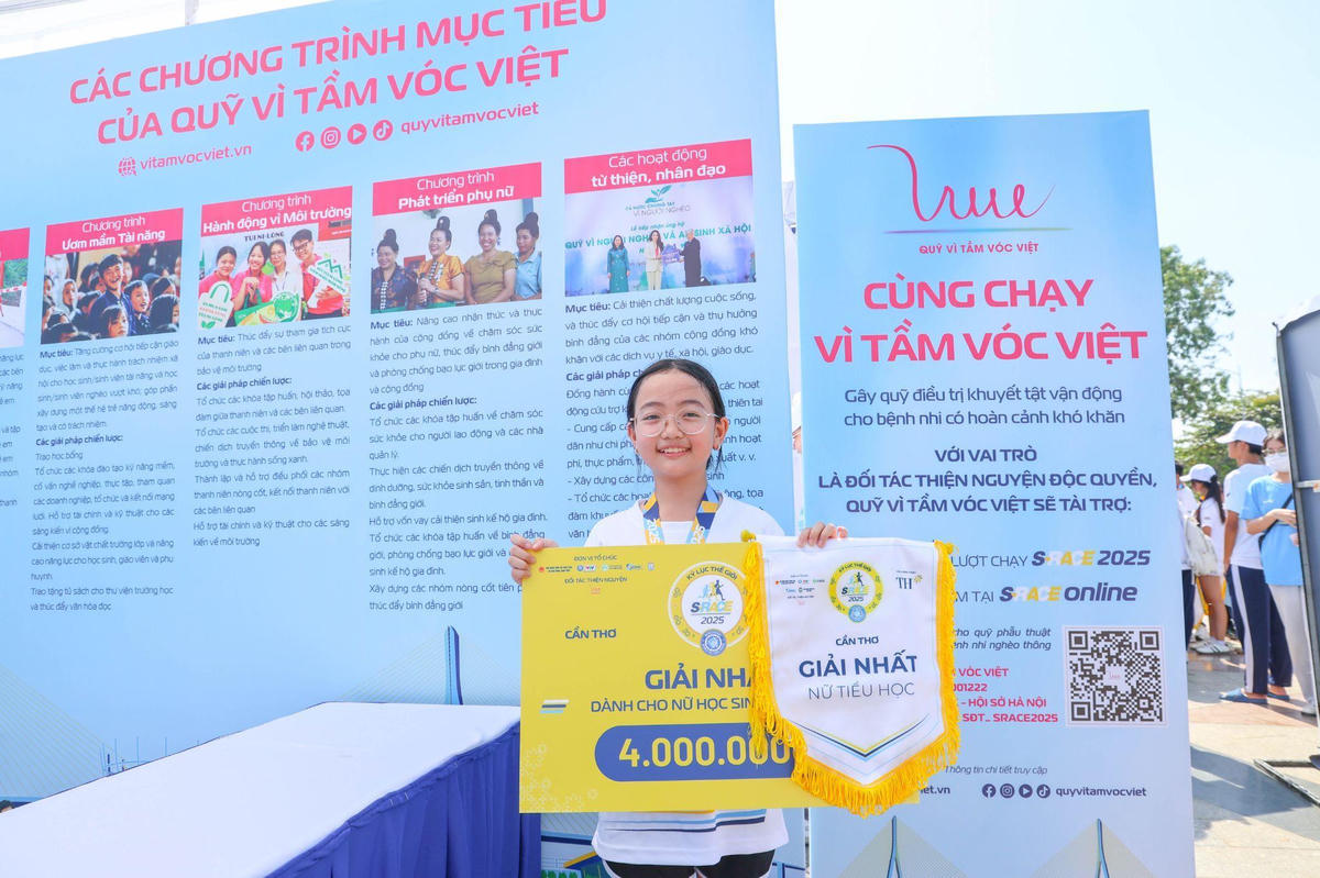 10.322 chiến binh chạy “Vì tầm vóc Việt” tại S-Race Cần Thơ