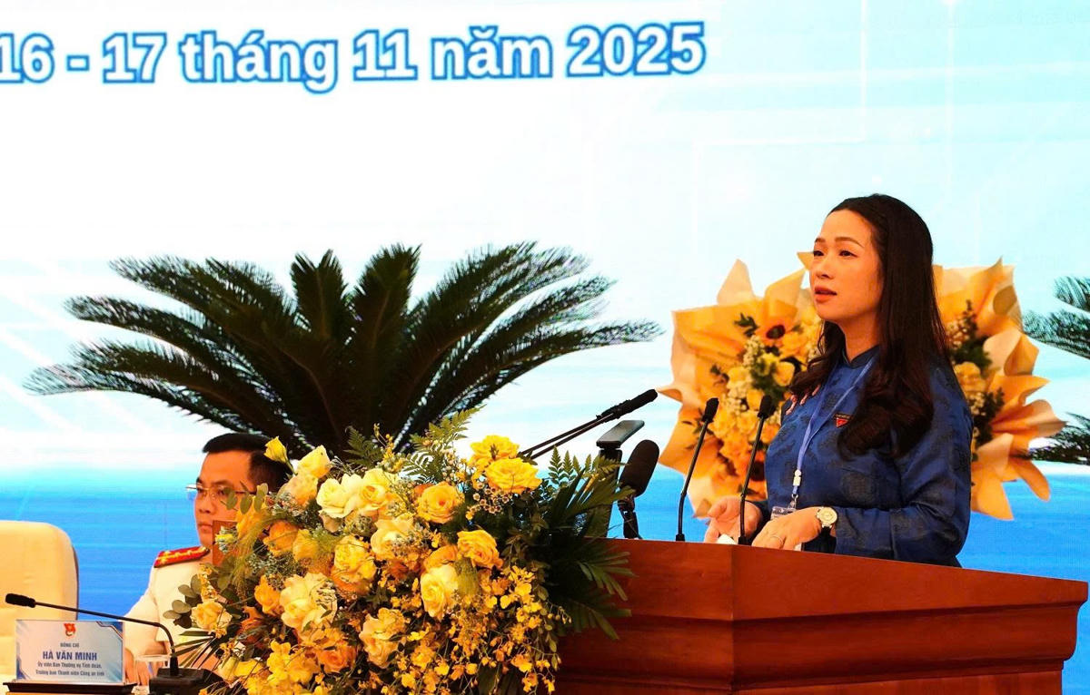 Bà Dương Minh Nguyệt - Bí thư Tỉnh đoàn Tuyên Quang, nhiệm kỳ 2025-2030